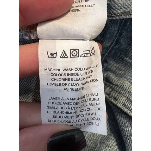 Madewell The Perfect Summer Jean Women's Size 27 Fitzgerald Wash - Picture 11 of 12